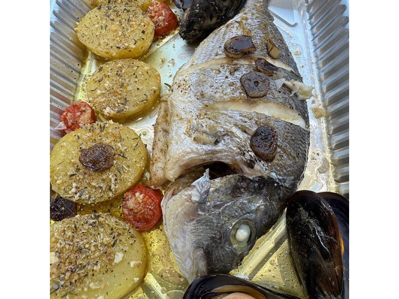 PEIX FRESC AL FORN